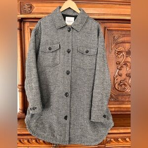 Hudson North Herringbone Shacket